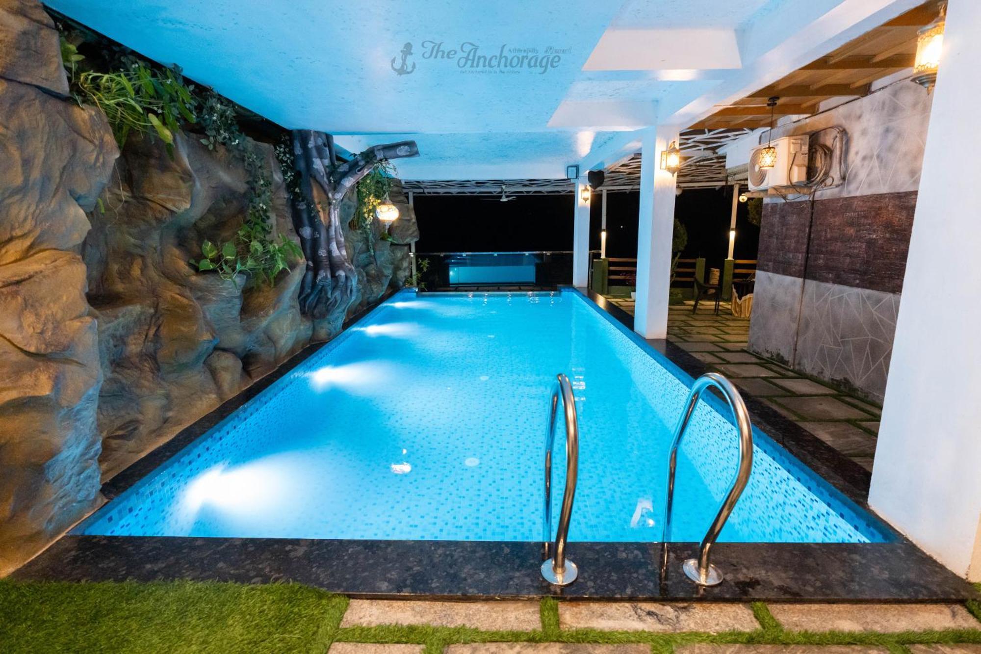 The Anchorage Athirapilly Resort Athirappilly Exterior foto